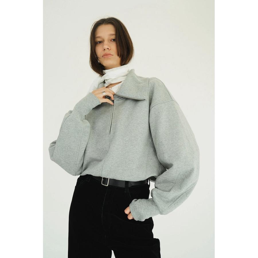 CLANE（クラネ） ハーフジップショートトップス｜ HALF ZIP SHORT TOPS