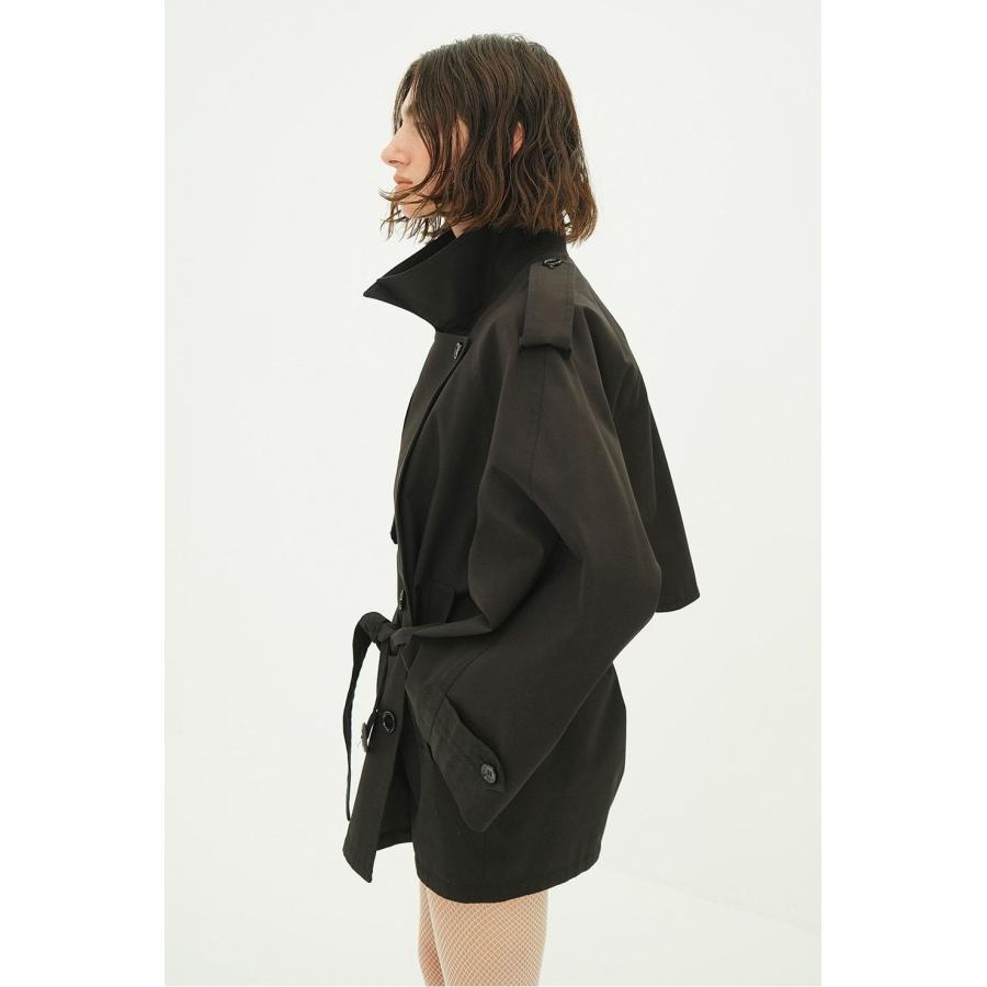 CLANE（クラネ） オーバー ショートトレンチコート - OVER SHORT