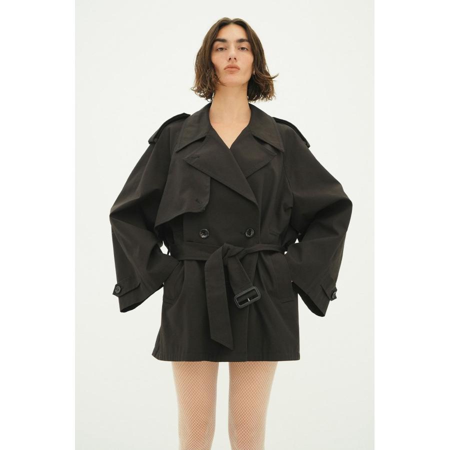 CLANE（クラネ） オーバー ショートトレンチコート - OVER SHORT