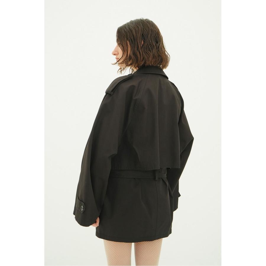 CLANE（クラネ） オーバー ショートトレンチコート - OVER SHORT