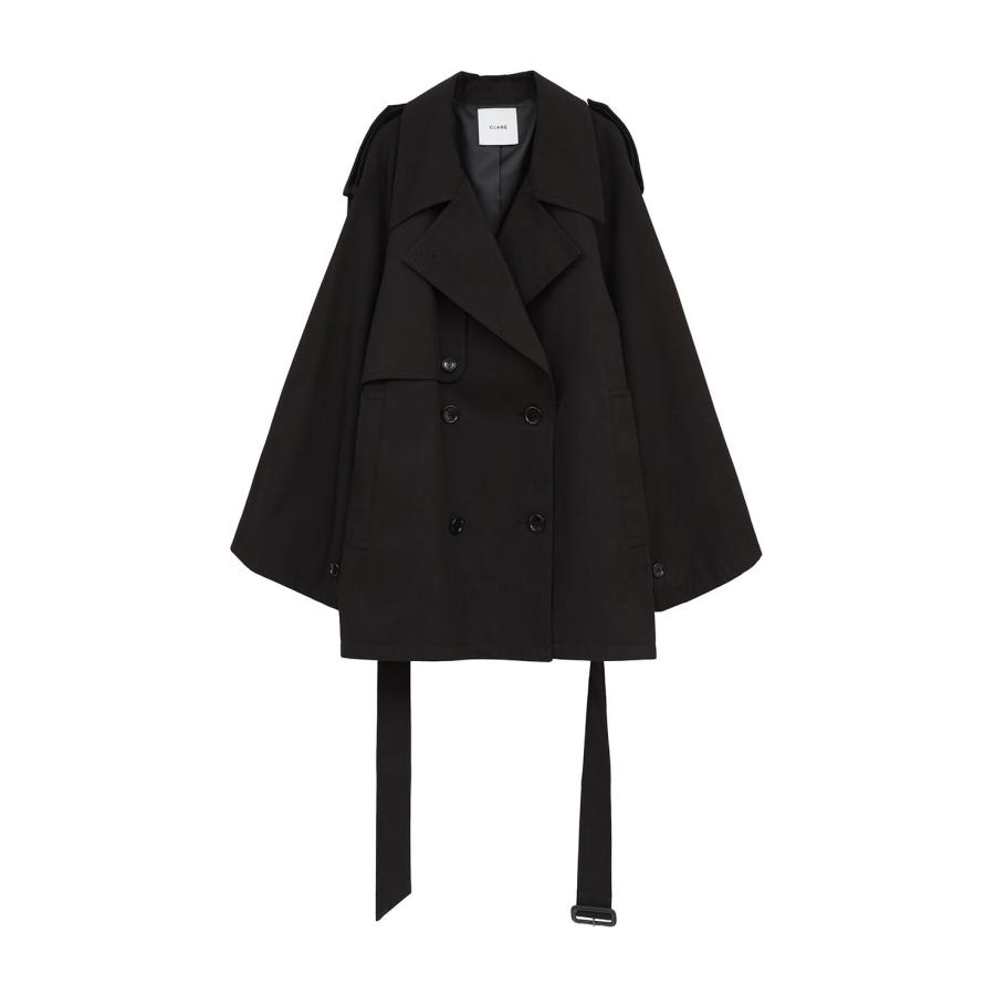 CLANE（クラネ） オーバー ショートトレンチコート - OVER SHORT