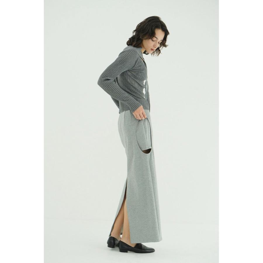 CLANE（クラネ） サークルカットスカート - CIRCLE CUT SWEAT SKIRT