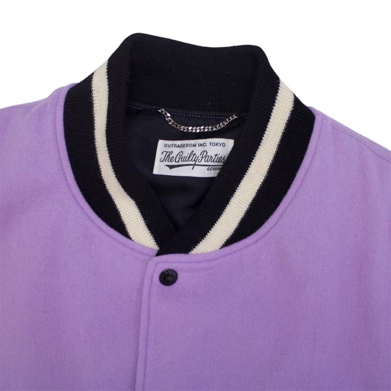 WACKO MARIA（ワコマリア） LEATHER VARSITY JACKET TYPE 3 (USED