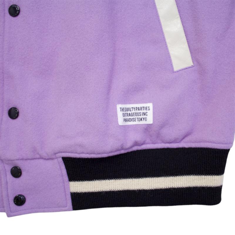 WACKO MARIA（ワコマリア） LEATHER VARSITY JACKET TYPE 3 (USED