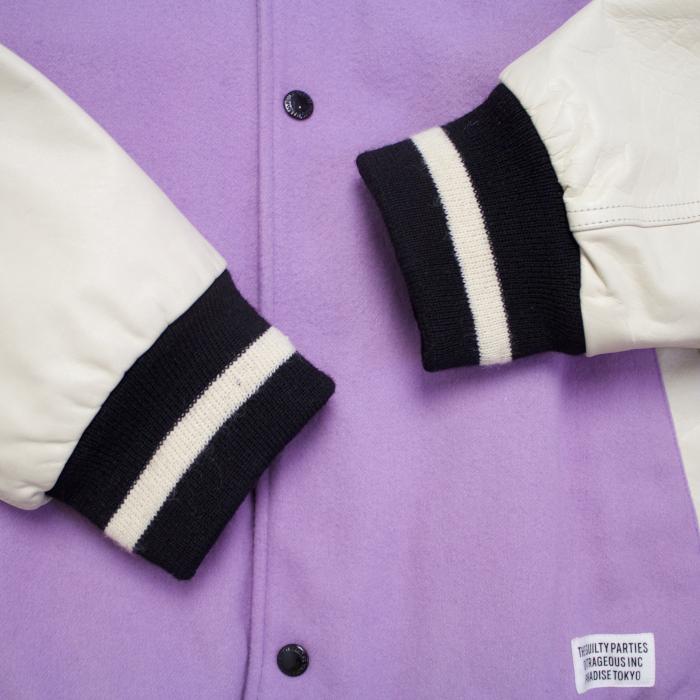 WACKO MARIA（ワコマリア） LEATHER VARSITY JACKET TYPE 3 (USED