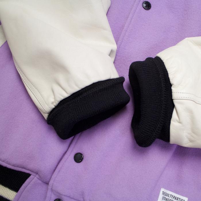 WACKO MARIA（ワコマリア） LEATHER VARSITY JACKET TYPE 3 (USED