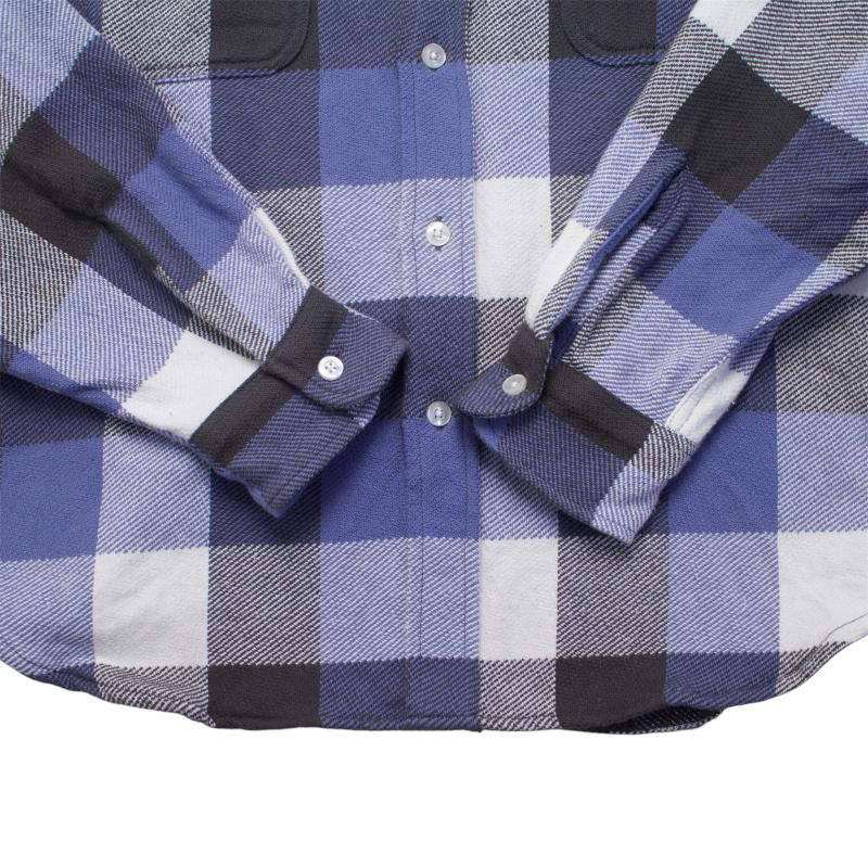 トップス WACKO MARIA FLANNEL REGULAR COLLAR SHIRT WACKO MARIA FLANNEL REGULAR COLLAR SHIRT