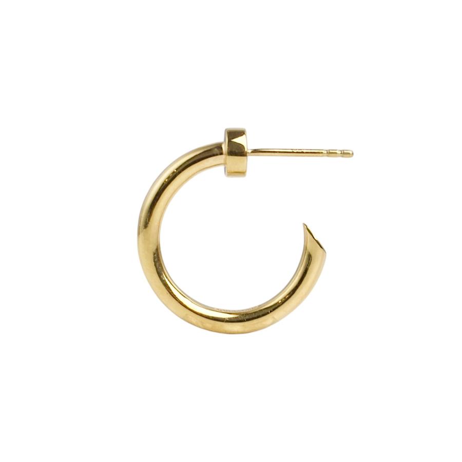 ephemeral  エフェメラル stud hoop pierce (gold) フープピアス | 