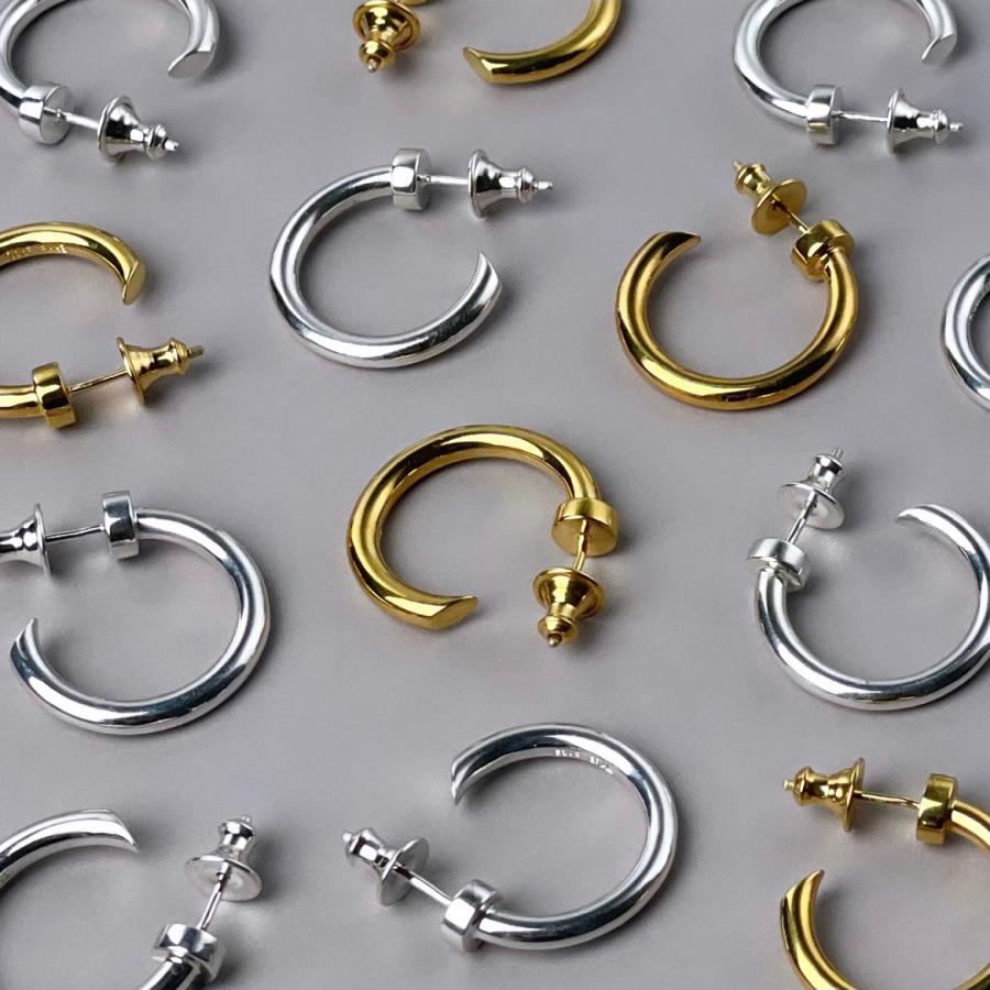 ephemeral  エフェメラル stud hoop pierce (gold) フープピアス |  | 03