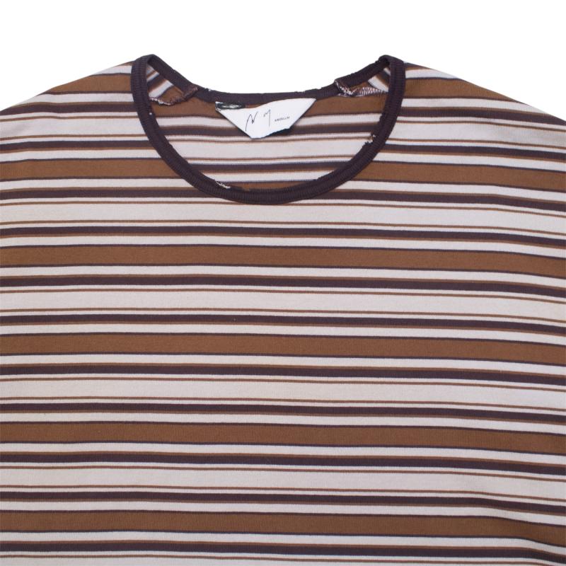 ANCELLM アンセルム MULTI BORDER T-SHIRT (USED) マルチボーダー 