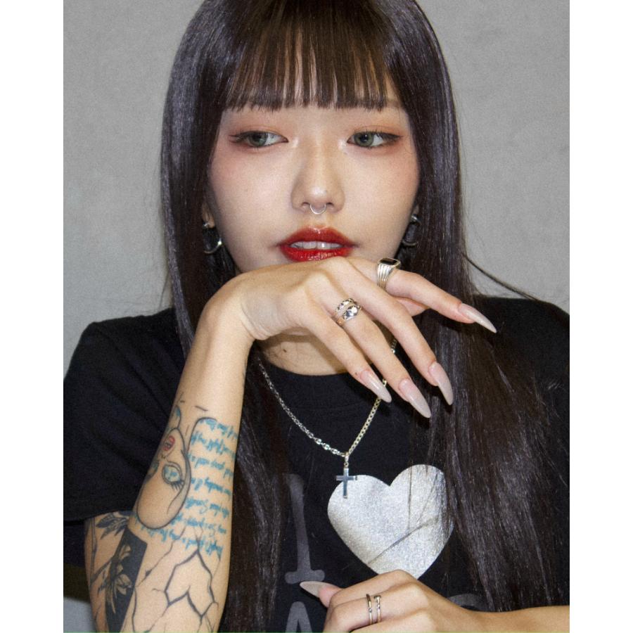 ephemeral エフェメラル switching chain necklace pig nose (silver 