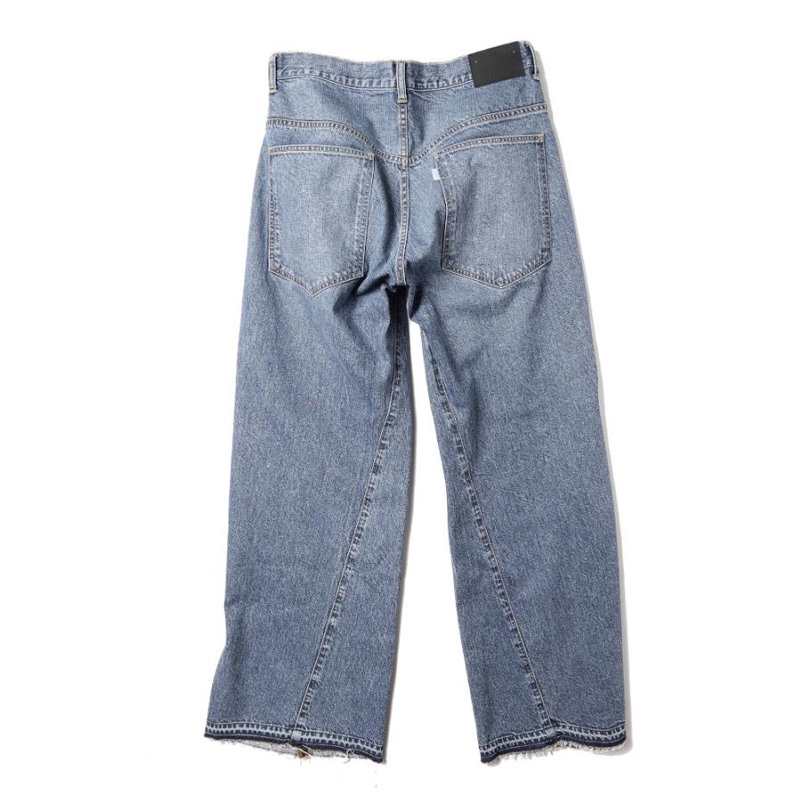 JIEDA ジエダ 23SS 3D BAGGY DENIM (INDIGO) バギーデニムパンツ