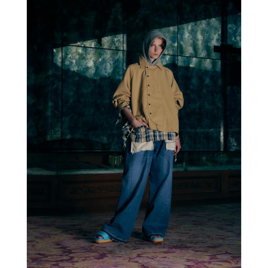 JIEDA ジエダ 23SS 3D BAGGY DENIM (INDIGO) バギーデニムパンツ