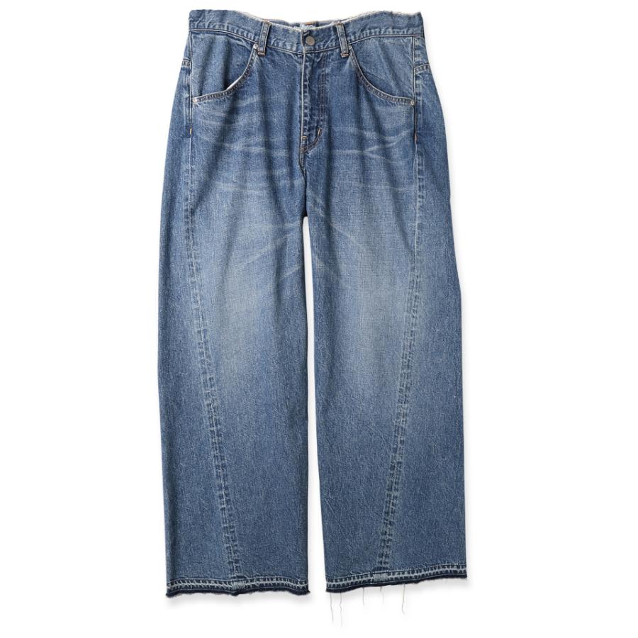 JieDa JIEDA ジエダ 24SS USED 3D BAGGY DENIM (INDIGO) バギー デニム 