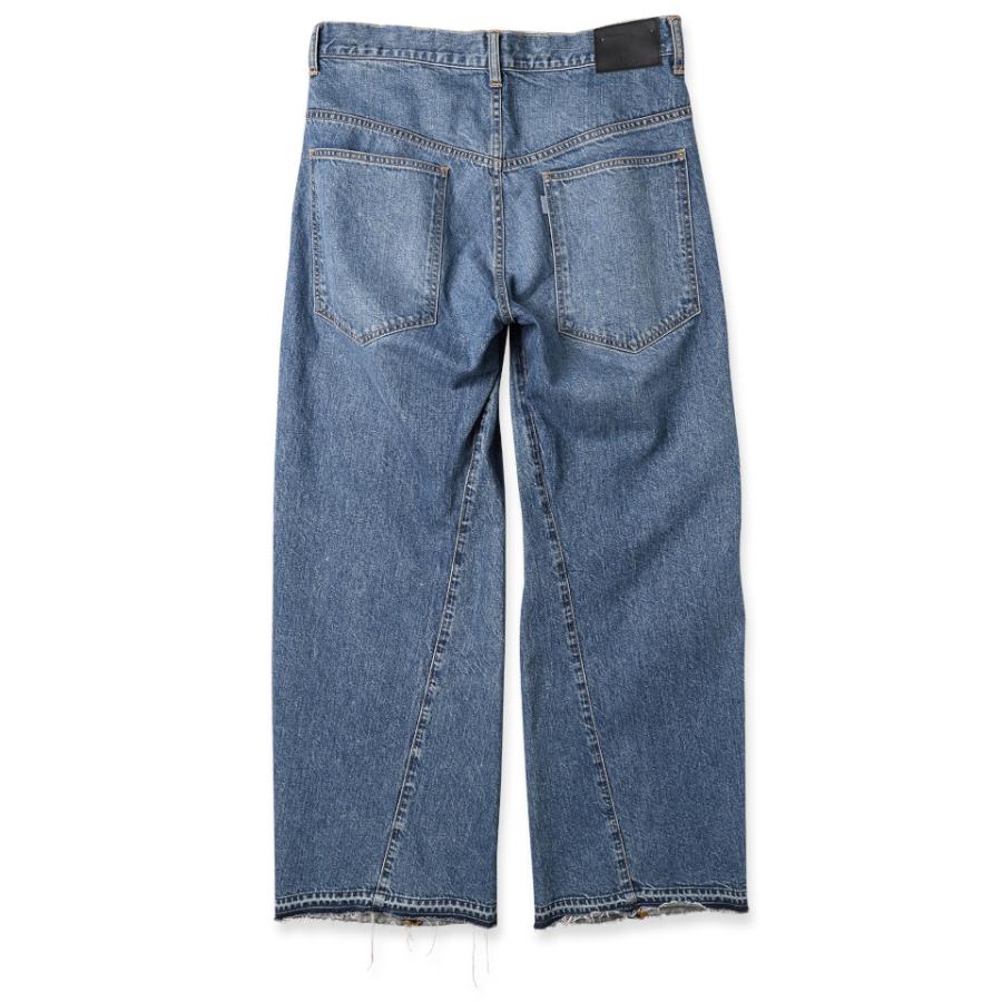 JieDa JIEDA ジエダ 24SS USED 3D BAGGY DENIM (INDIGO) バギー デニム 
