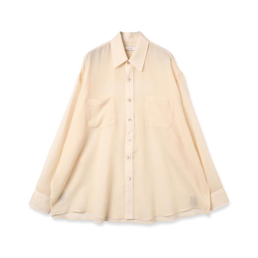 JIEDA ジエダ 24SS OVER SIZE SHIRT (OFF WHITE) オーバーサイズ 