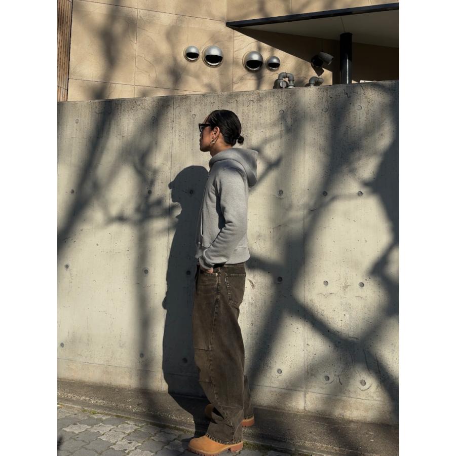 JieDa JIEDA ジエダ 25SS DRAPE OVER DENIM PANTS (BLACK