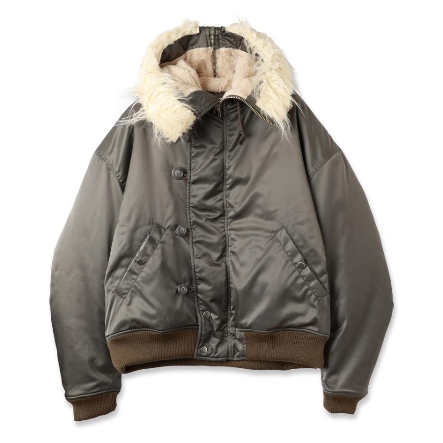 JieDa（ジエダ） 25AW Thinsulate N-2A JACKET (GRAY) シンサレート