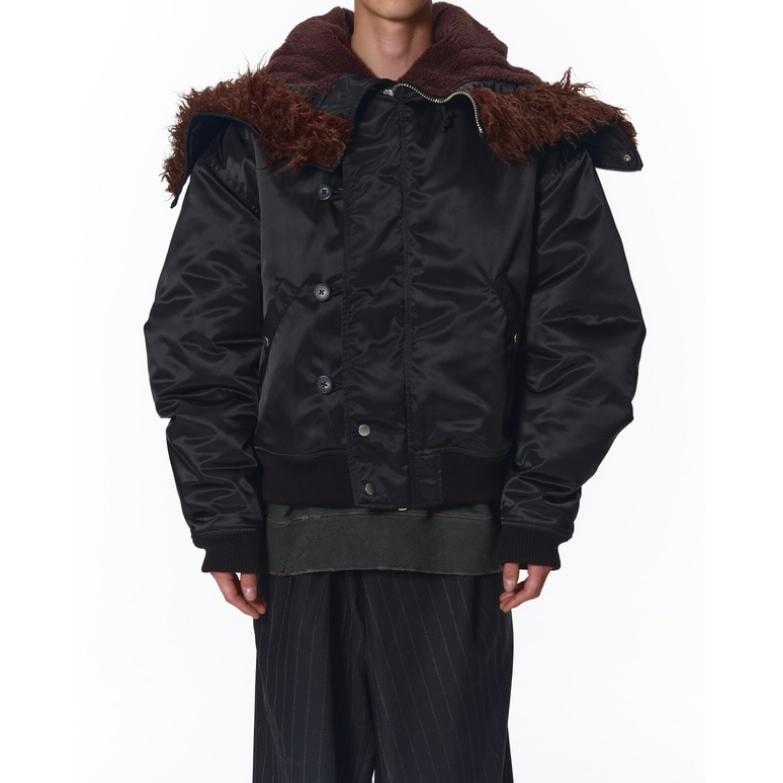 JieDa（ジエダ） 25AW Thinsulate N-2A JACKET (BLACK) シンサレート