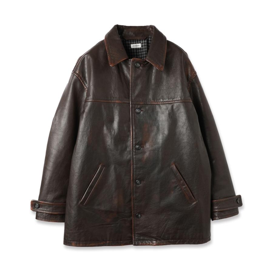 Jieda　レザーコート JieDa JIEDA ジエダ 25AW LEATHER CAR COAT レザーカーコート レザー
