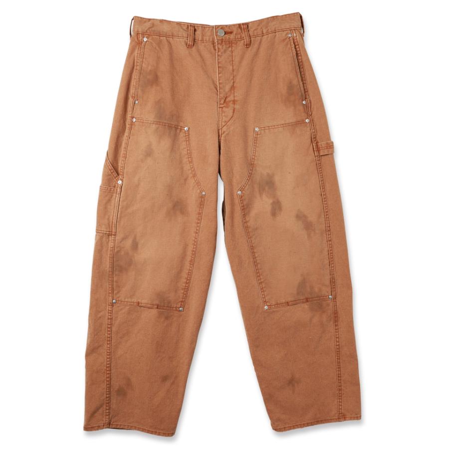 JieDa（ジエダ） 25AW DUCK DOUBLE KNEE PANTS (BROWN) ダブルニー