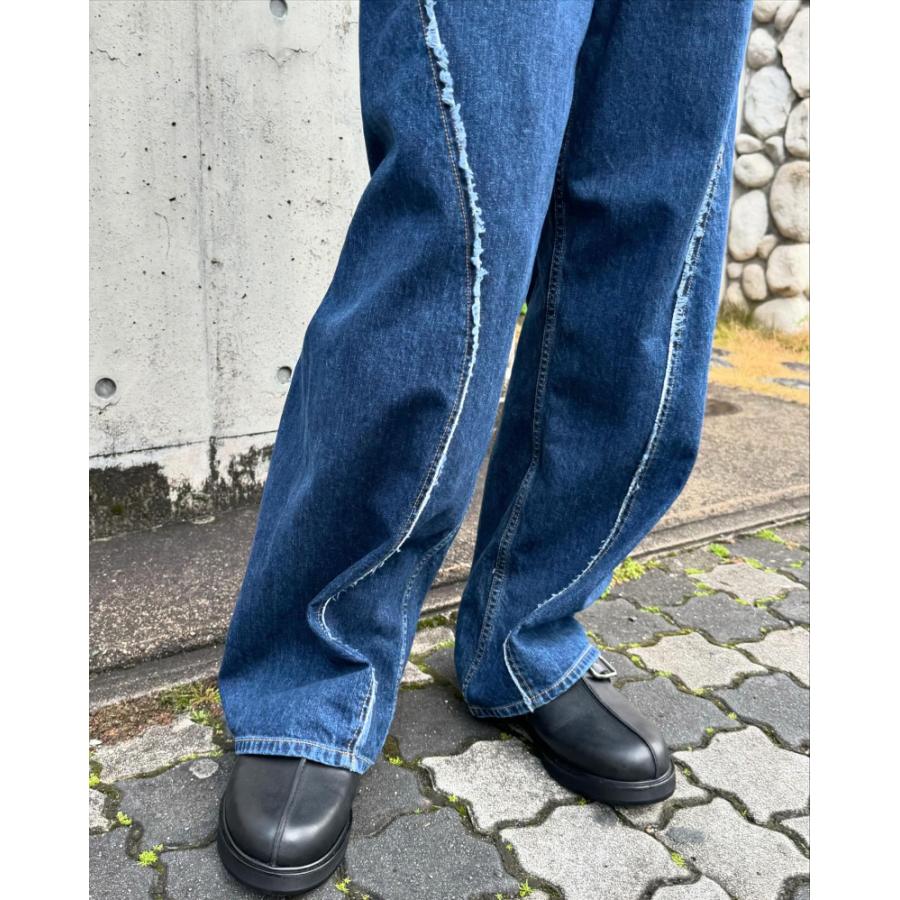 JIEDA ジエダ 24SS USED LOOSE FIT JEANS (INDIGO) ルーズフィット 