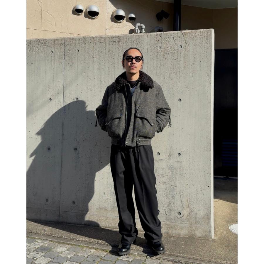 NVRFRGT ネヴァーフォーゲット PADDED SHEARING COLLAR BOMBER NVRFRGT ネヴァーフォーゲット PADDED SHEARING COLLAR BOMBER
