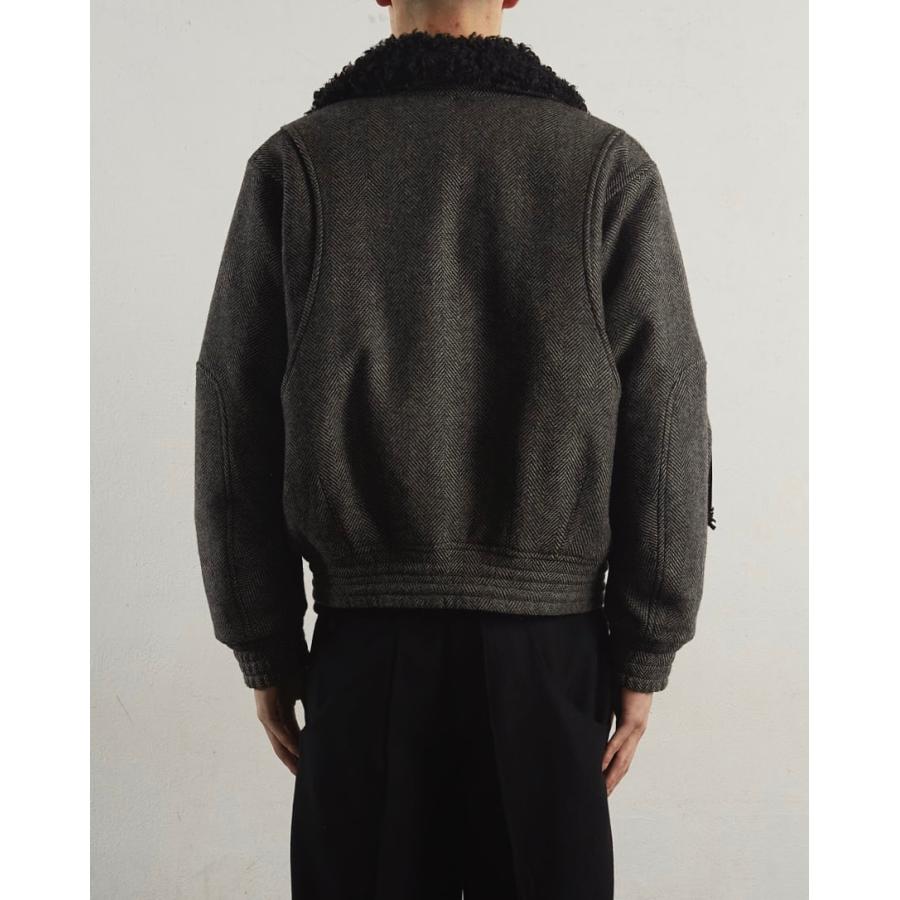 NVRFRGT ネヴァーフォーゲット PADDED SHEARING COLLAR BOMBER NVRFRGT ネヴァーフォーゲット PADDED SHEARING COLLAR BOMBER
