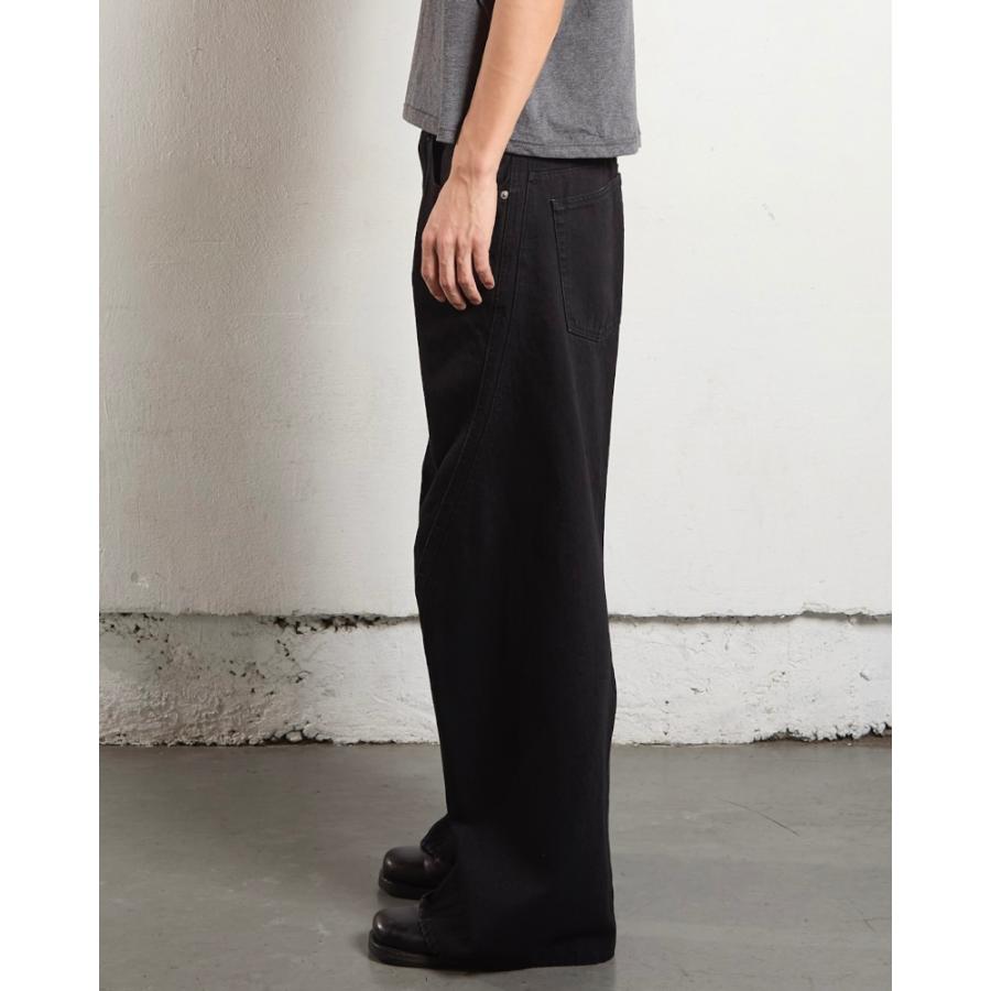 NVRFRGT ネヴァーフォーゲット 3D TWISTED WIDE LEG JEANS