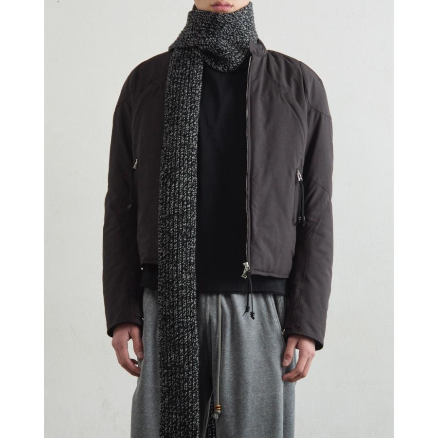 NVRFRGT ネヴァーフォーゲット 25AW PADDED MOTORCYCLE JACKET パデッドモーターサイクルジャケット 中綿ブルゾン シングルライダースジャケット