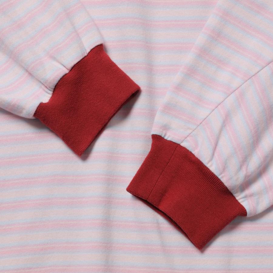 SALE 30% OFF ROTOL ロトル WIDE TWIST L/S BORDER (STRAWBERRY