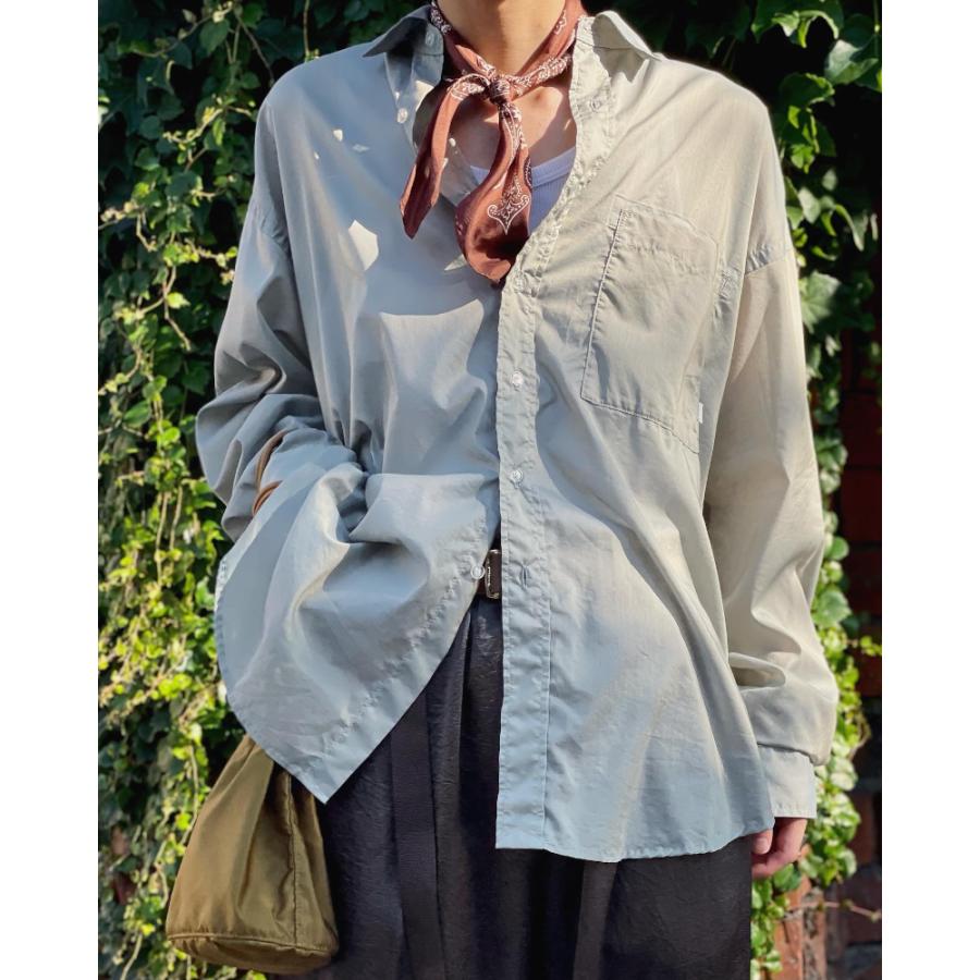 ROTOL ロトル BASIC SHIRT (USED) ベーシックシャツ シアー