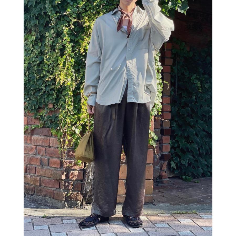 ROTOL basic shirt ロトル 25SS 定価38,500円 ROTOL ロトル BASIC SHIRT (USED) ベーシックシャツ シアー