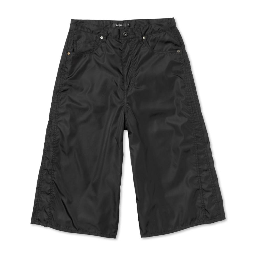 ROTOL ロトル TRIPLE SEAMS 6P NYLON SHORTS (BLACK) トリプルシーム 