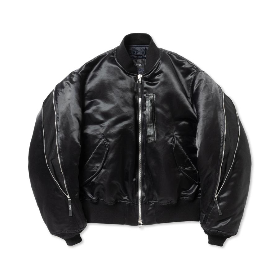 ROTOL ロトル TORNADO BOMBER BLOUSON (BLACK) トルネード ROTOL ロトル TORNADO BOMBER BLOUSON (BLACK) トルネード