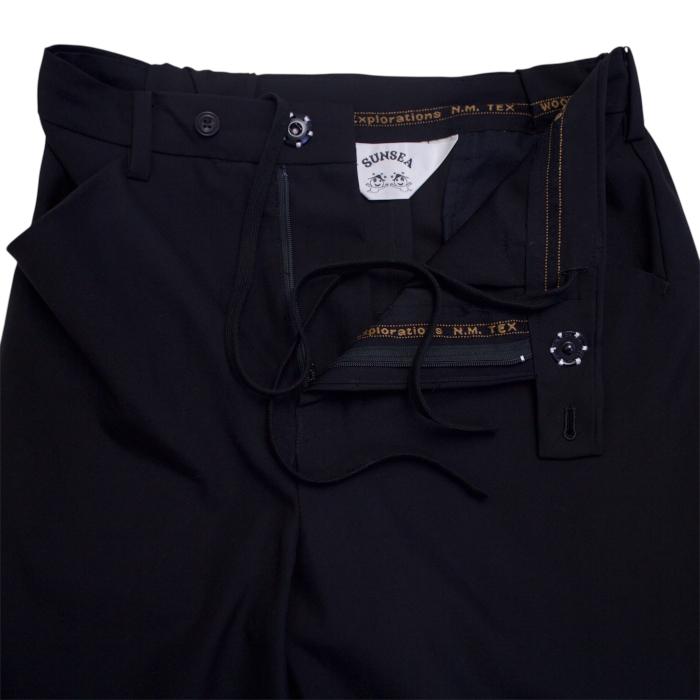 パンツ SUNSEA2940 N.M osmo straight pants SUNSEA（サンシー） N.M BLUE OSMO w/耳 STRAIGHT PANTS (USED