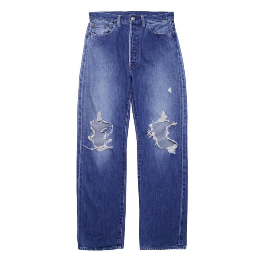 UNUSED アンユーズド UW1088 13oz Ripped Denim Pants (USED