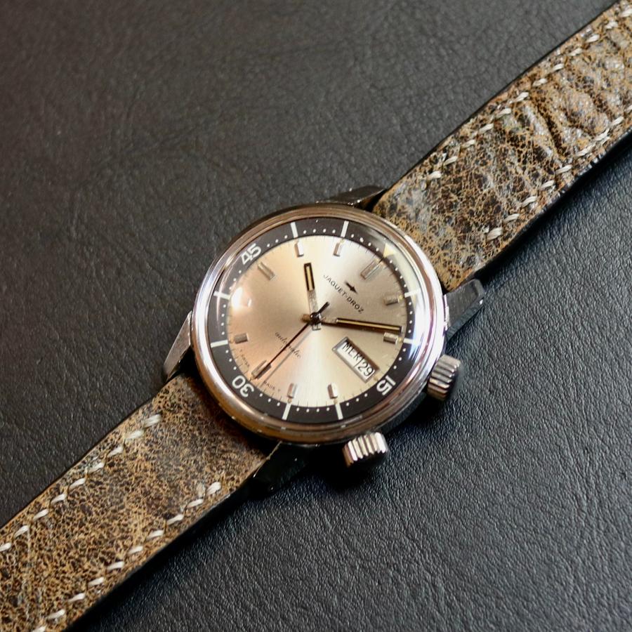 JAQUET DROZ】Super Compressor Vintage Watch / 腕時計 メンズ