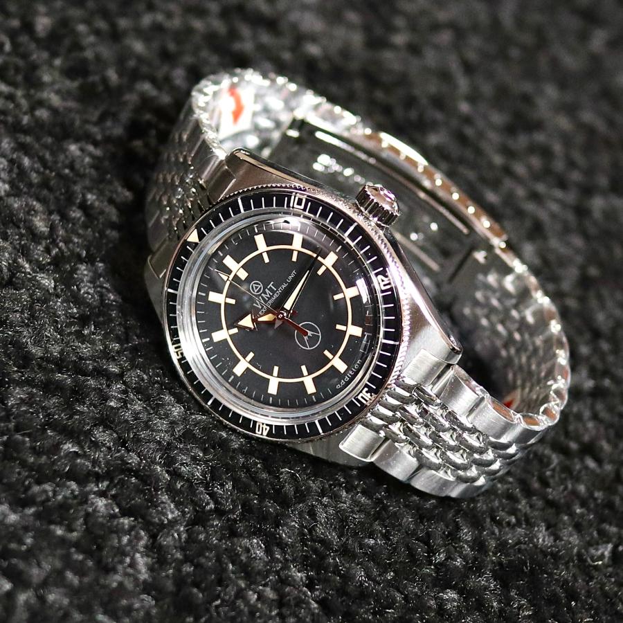 WMT ブラックアナログ時計 WMT WATCH】Blackfin - MT.Fuji Edition / addition Original Dial