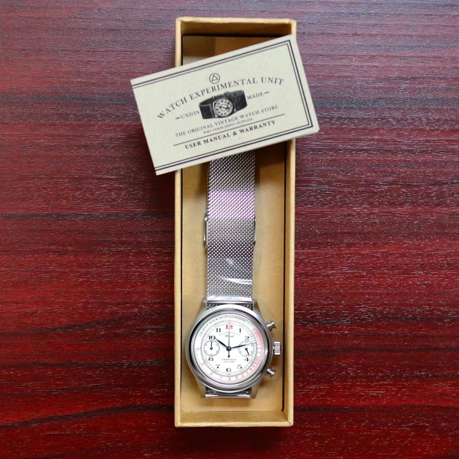 WMT WATCH】Grumman / Pulsograph Dial - Quartz Mesh Band