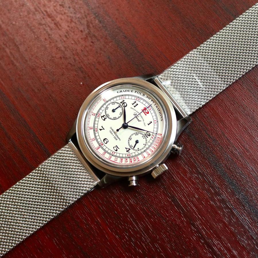 WMT WATCH】Grumman / Pulsograph Dial - Quartz Mesh Band
