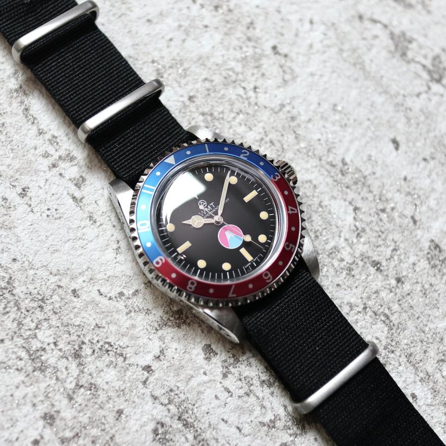 【WMT WATCH】MT.Fuji / R.M. Pepsi Diver / 腕時計 メンズ おしゃれ ブランド 人気 30代 40代 50代 おすすめ プレゼントの画像