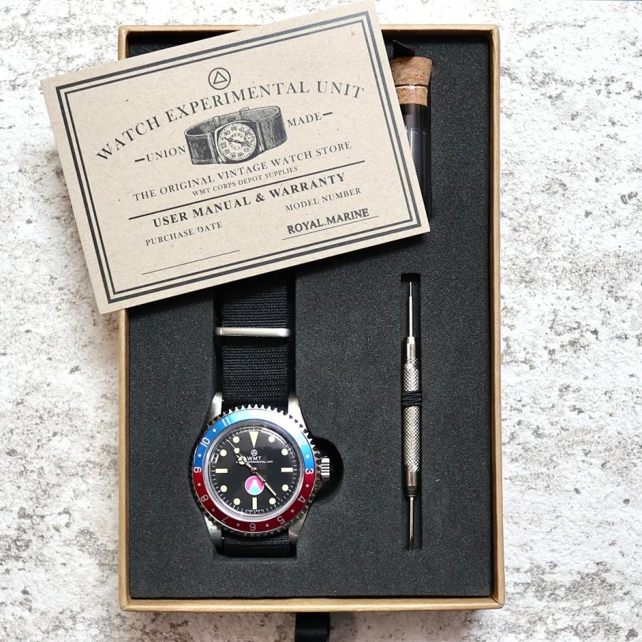 【WMT WATCH】MT.Fuji / R.M. Pepsi Diver / 腕時計 メンズ おしゃれ ブランド 人気 30代 40代 50代 おすすめ プレゼントの画像