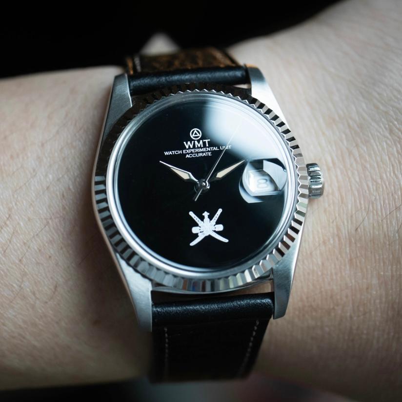 新入荷!!【日本未発売】 【WMT WATCH】Cabochon - Oman(Black) / Metal Bracelet＋Leather Strap Set 【AAA9863158647】(34389円)