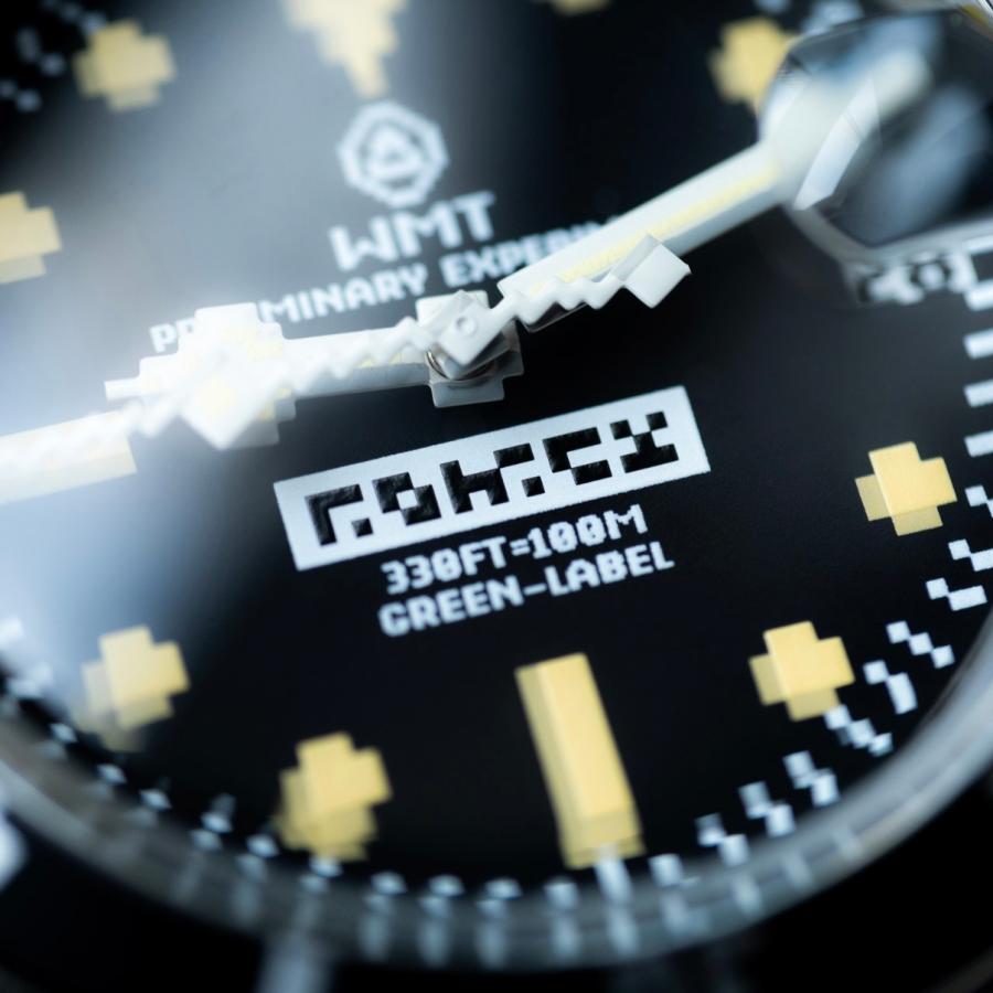 【WMT WATCH】RM0050P  / Pixel Art Series / Green - Labelの画像