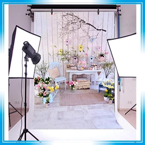 Qinunipoto 背景紙 撮影 背景写真 布背景 ドール 影 背景ボード 撮影用背景布 未使用品 美しい花 カラフルな 背景布