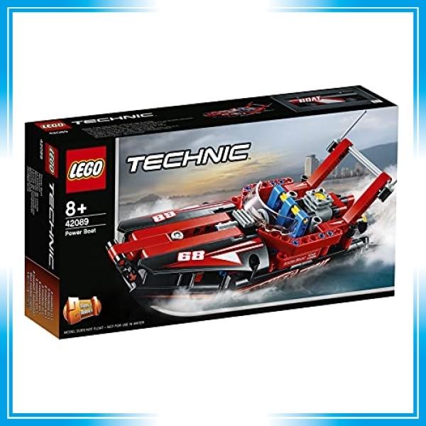 レゴ (LEGO) テクニック パワーボート 42089 知育玩具 ブロック おもちゃ 男の子