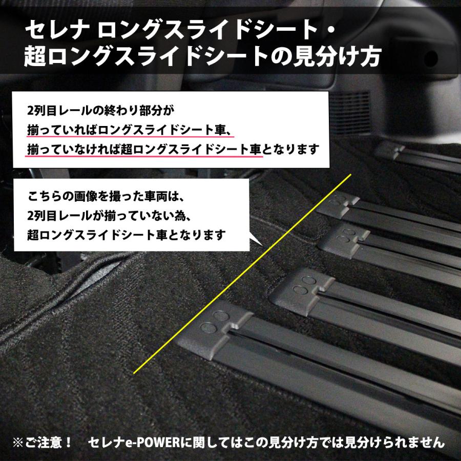 セレナ 日産 C27 GC27 GFC27 GNC27 27系 ランディ フロアマット 