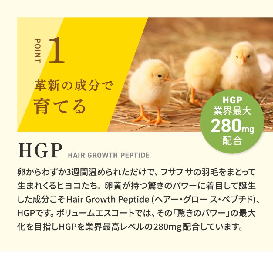 アデランス ボリュームエスコート 3本セット サプリ 機能性表示食品 