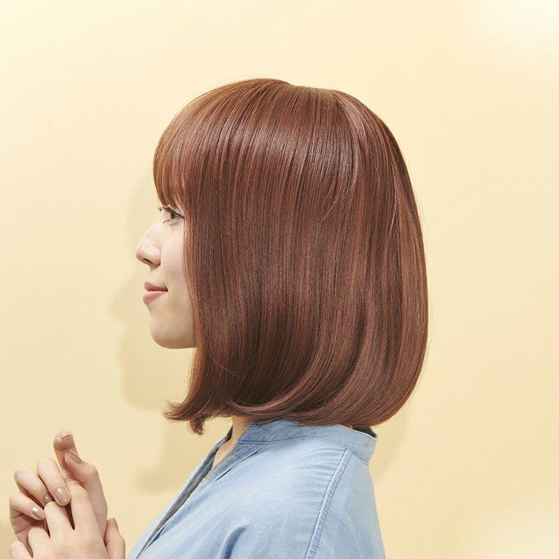 アデランス サラツヤ ふんわり ナチュラルストレート ボブ フル